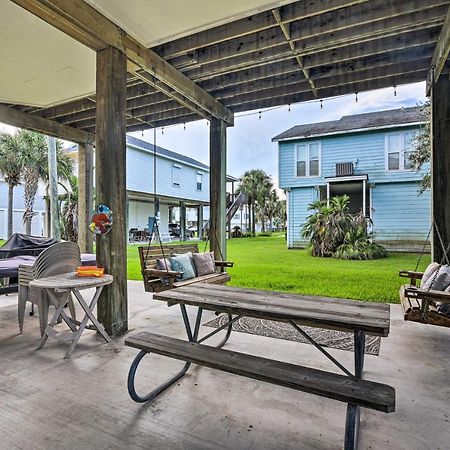 Salty Dog Galveston House Less Than 1 Mi To Beach! Villa Esterno foto