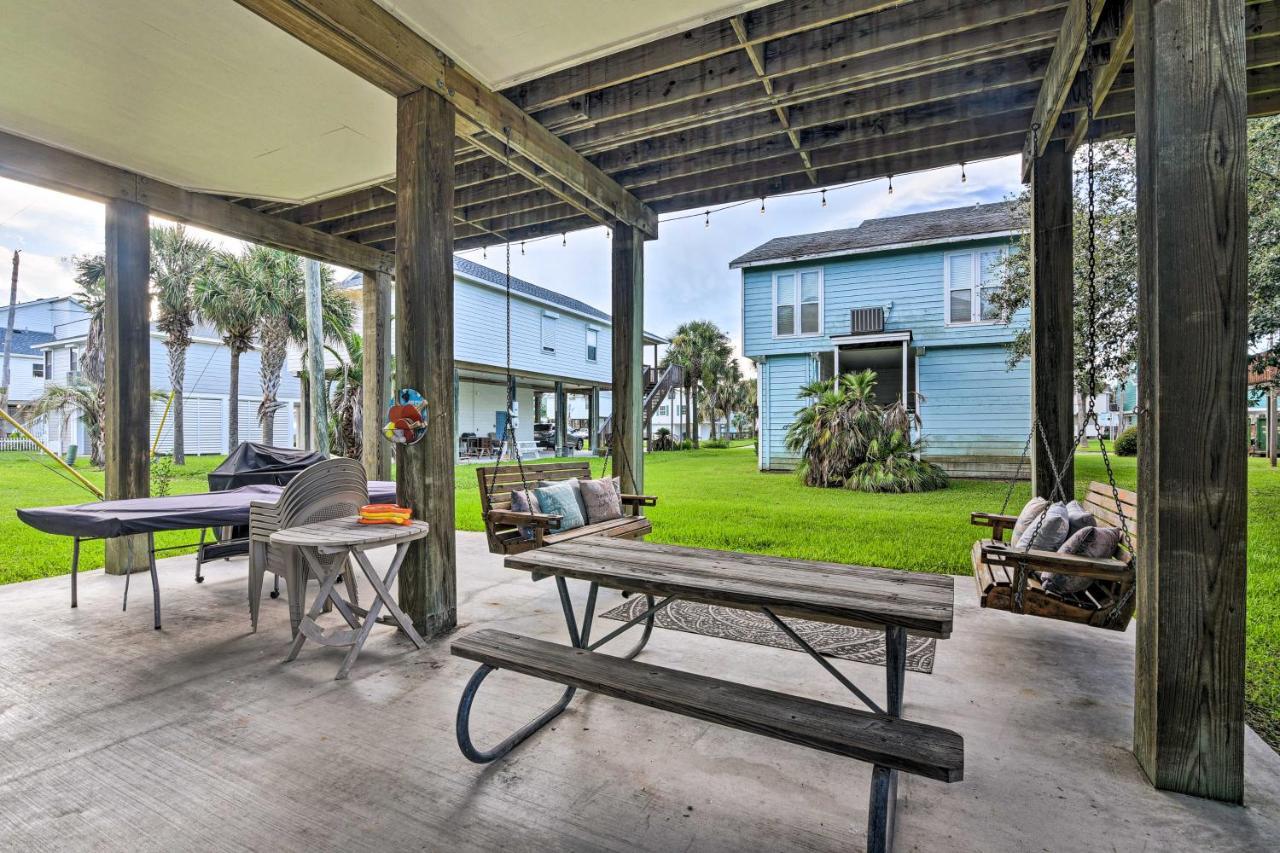 Salty Dog Galveston House Less Than 1 Mi To Beach! Villa Esterno foto